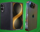 Kiszivárgott Galaxy Z Fold 8 Wide tok (balra) vs. kiszivárgott iPhone Ultra dizájnmodell (jobbra).