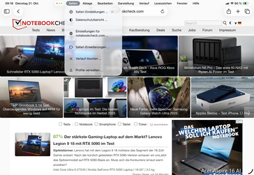 iPadOS 26 menüsor