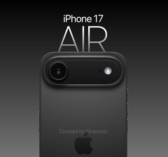 iPhone 17 Air renderelés. (Kép forrása: Lukosis)