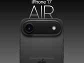 iPhone 17 Air renderelés. (Kép forrása: Lukosis)