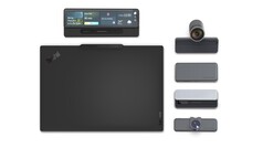 A ThinkPad X14 a Magic Bay tartozékokkal.