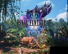 A Final Fantasy 17 logójának makettje