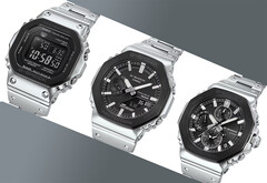 A Casio Full Metal G-Shock sorozat korlátlan üzemidőt biztosít a Tough Solar moduloknak köszönhetően. (Kép forrása: Casio)