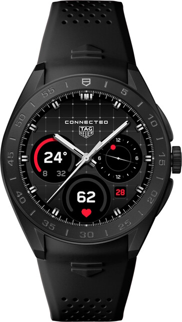 A titán változat fekete színben is kapható. (Kép forrása: Tag Heuer)