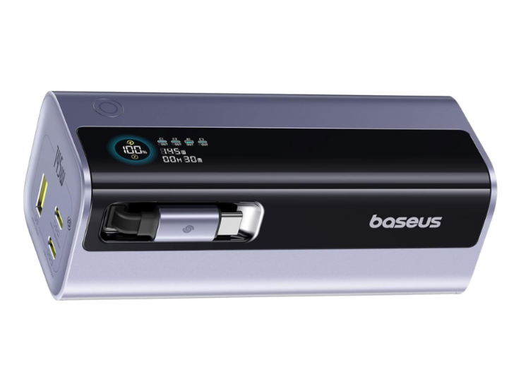 A Baseus Power Bank 145W 20,000mAh EnerGeek GR11. (Kép forrása: Baseus)