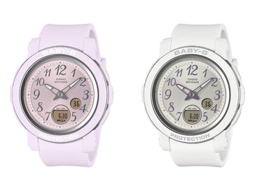 A Casio G-Shock Baby-G BGA-290SA-6A (balra) és BGA-290SA-7A (jobbra) karórák