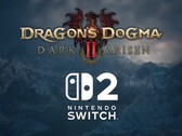 A Dragon’s Dogma 2: Dark Arisen Switch 2-es portjának bannerje látható