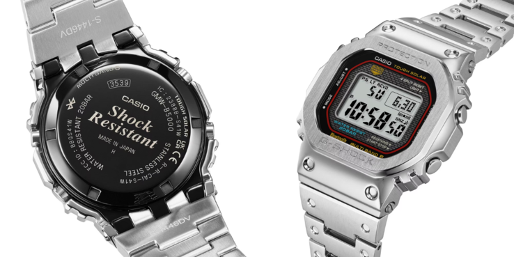 A Casio G-Shock GMW-B5000D-1C teljes fém karóra. (Kép forrása: Casio)