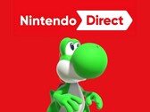 Yoshi a Nintendo Direct logó alatt (Kép forrása: Nintendo of America szerkesztéssel)