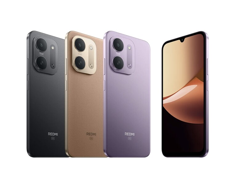 A Xiaomi Redmi 17C okostelefon három színváltozatban kapható: lila, barna és fekete.