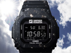 A Casio G-5600SRF-1 (a képen) a 2024-es évből. (Kép forrása: Casio)