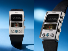A Marvel x Fossil Limited-Edition Fantastic Four Watch (a képen) úgy néz ki, mint az új filmben szereplő viselet. (Kép forrása: Fossil)