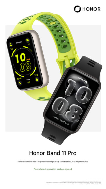 Honor Band 11 Pro előzetes (gépi fordítás)
