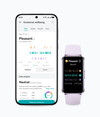 A Huawei Band 10 rendelkezik érzelmi jólét alkalmazással. (Kép forrása: Huawei)