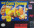 A képen a The Lost Vikings SNES doboza (kép forrása: eBay)