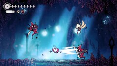 A helyzet mémfesztivált váltott ki, a kínai játékosok gúnyt űztek a fordítás túlságosan virágos stílusából. (Kép forrása: Team Cherry)