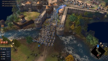 A képen: Az Age of Empires IV: Anniversary Edition játékmenetéről készült screenshot.