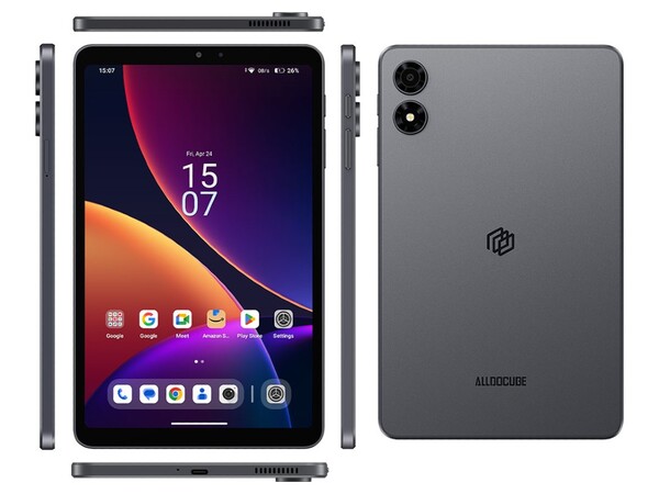 Az Alldocube iPlay Mini 4 fémházzal rendelkezik.