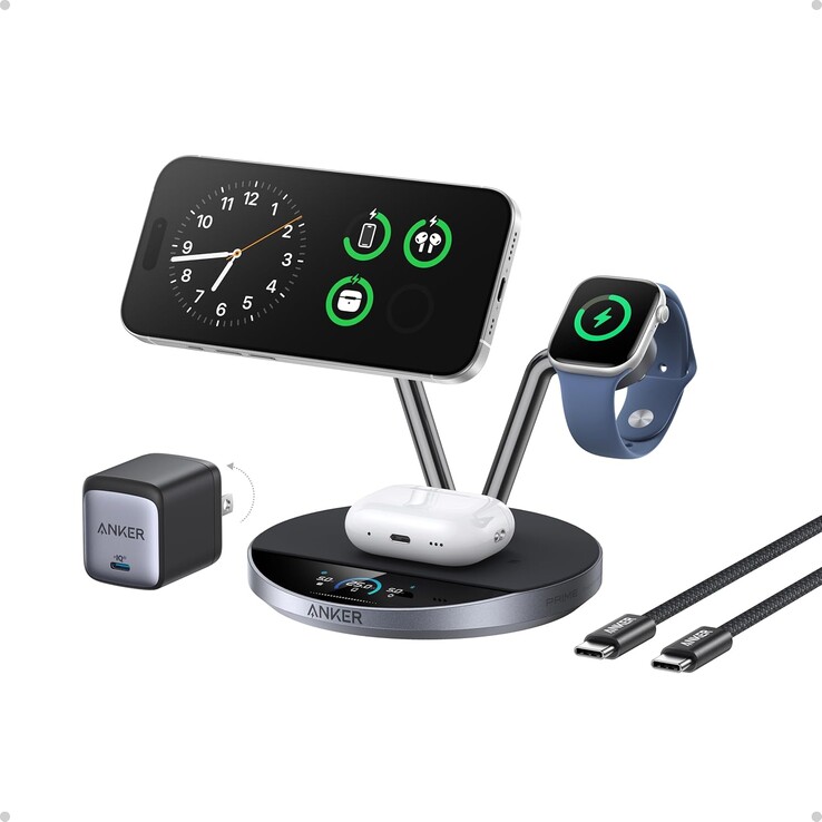 Az Anker Prime vezeték nélküli töltőállomás (3 az 1-ben, MagGo, AirCool, Dock Stand). (Kép forrása: Anker)
