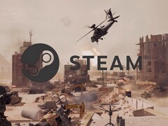 Battlefield 6 launch trailer kép Steam logóval (Kép forrása: screenshot, Battlefield YouTube szerkesztéssel)