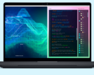 A Dell szerint a Qualcomm AI-100 Inference kártya 32 AI-maggal és 64 GB LPDDR4x memóriával rendelkezik. A képen - Egy Dell laptop a képernyő jobb oldalán lévő kódoló ablakkal. (Kép forrása: Dell)