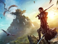 A Final Fantasy XIV: Dawntrail kiegészítő promóciós grafikája. (Kép forrása: Final Fantasy XIV hivatalos honlapja)