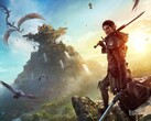 A Final Fantasy XIV: Dawntrail kiegészítő promóciós grafikája. (Kép forrása: Final Fantasy XIV hivatalos honlapja)