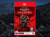 Assassin's Creed Shadows Switch 2 dobozkép (Kép forrása: Auchan, Ubisoft szerkesztéssel)