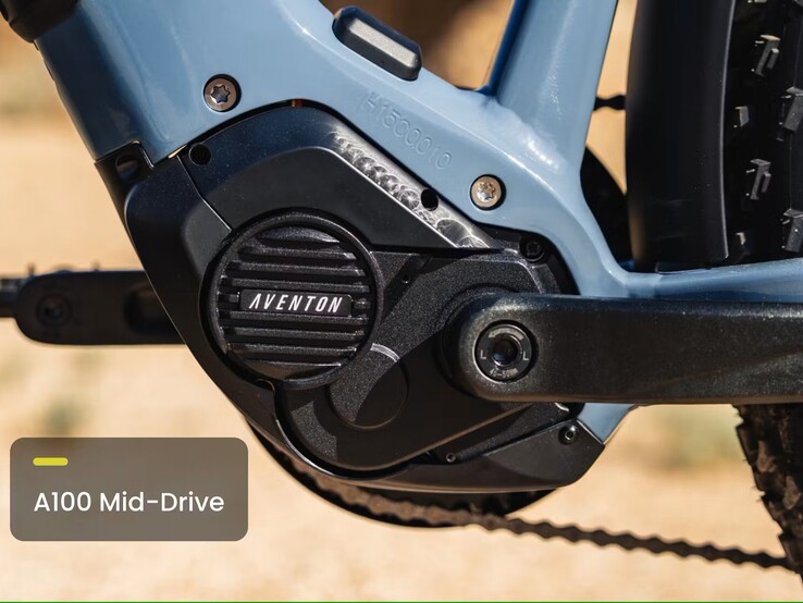 Az Aventon Aventure M e-bike egy új Aventon A100 750 W-os középmotorral van felszerelve, amely 100 Nm nyomatékkal rendelkezik (Kép forrása: Aventon)