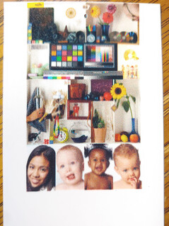 Inkwon Tag - Öntapadós fotónyomtatási minta.