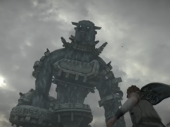 A Shadow of the Colossus 2017 E3-as trailerének képernyőmentése (kép forrása: PlayStation YT)