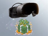 A fenti képen a Valve Steam Frame látható egy halom készpénz mellett