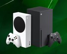 Xbox Series X és S konzolok zöld háttérrel (Kép forrása: Xbox Wire szerkesztéssel)