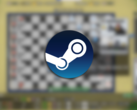 A Broilers 2022. november 7-én indult, és fordulóalapú taktikát kínál asztali és kártyás mechanikával. A képen - a Steam logó egy ingame screenshot fölött. (Kép forrása: Steam - Szerkesztve)