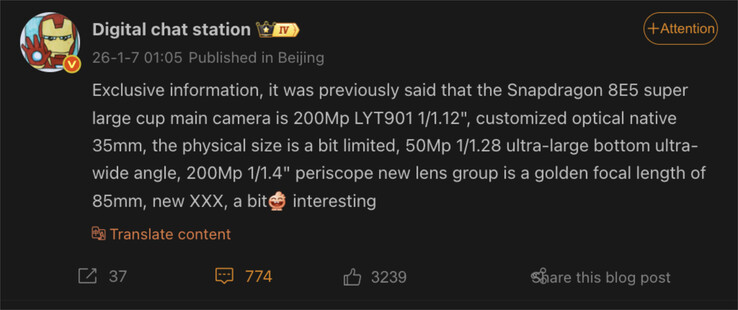 (Kép forrása: Digital Chat Station & Weibo)