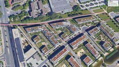 GNSS tesztút: város