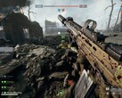 A Battlefield 6-ban a fegyvereket harc közben vérfröccsenés borítja. (Kép forrása: ModernWarzone on X)