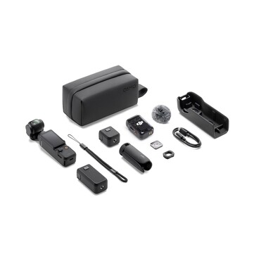 Minden, amit a DJI Osmo Pocket 3 Creator Combo tartalmaz.