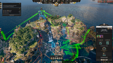 A képen: Játékmenet-képernyőkép a Corsair Cove-ból.