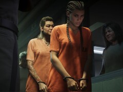 A GTA 6-ból származó Lucia a börtönben