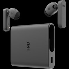 A HMD Amped Buds fekete színben. (Kép forrása: HMD)