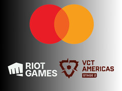 A Mastercard, a Riot Games és a VCT Americas logói láthatóak (A kép forrása: Mastercard, Riot Games, Valorant Champions Tour Americas YouTube szerkesztéssel)