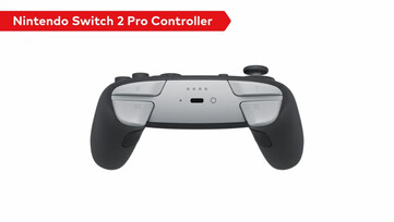 A Nintendo Switch 2 Pro Controller a fekete és a fehér szín keveréke. (Kép forrása: Nintendo)