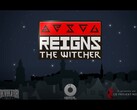Reigns: The Witcher február 25-én jelenik meg. (Kép forrása: DevolverDigital via YouTube)