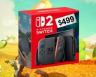 A Nintendo Switch 2 árcéduláján 499 dollár szerepel
