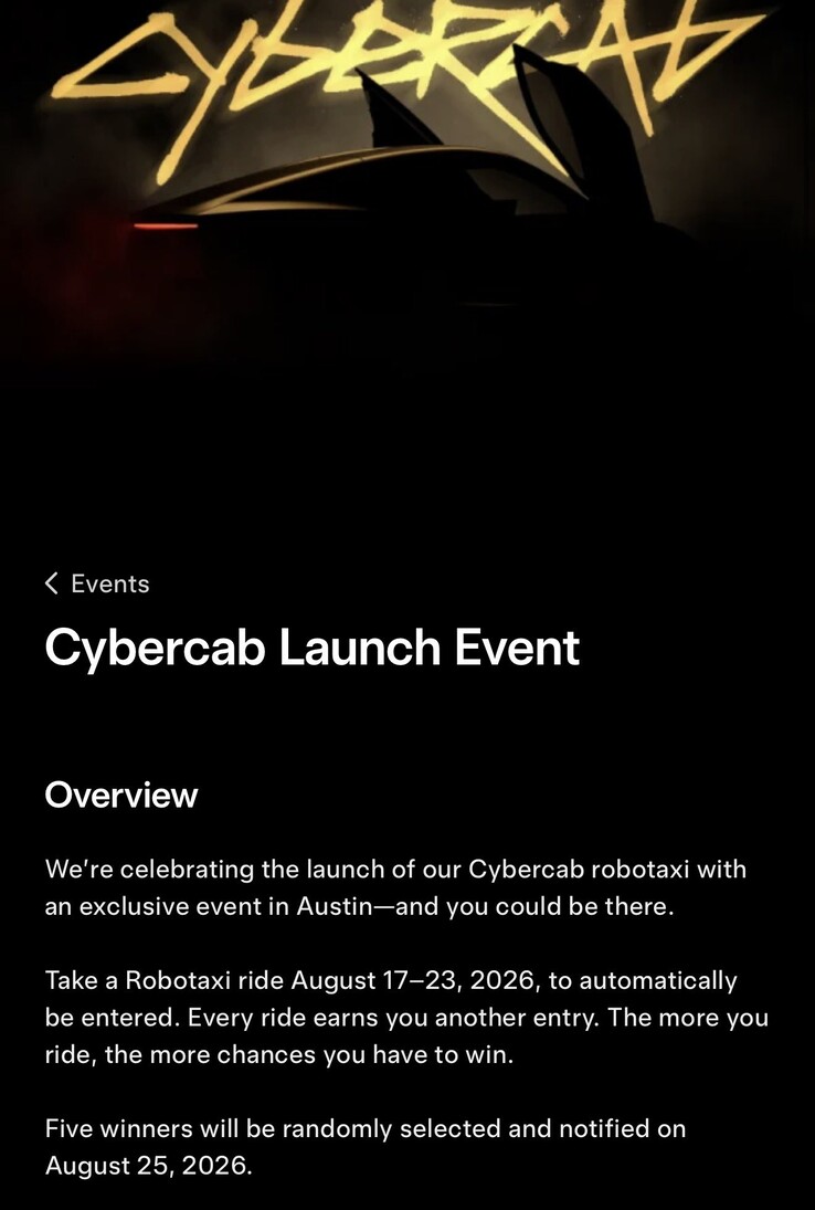 A Cybercab bevezetési eseményének előzetese