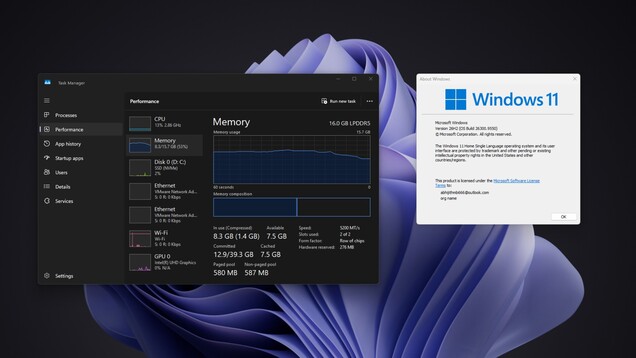 A Windows 11 kevesebb RAM-ot használhat a 26H2 frissítés után.