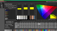 ColorChecker kalibrálás előtt (P3)