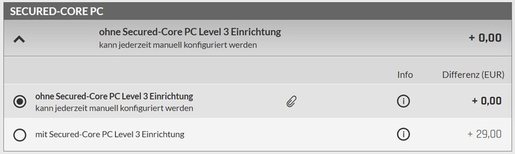 A Secured-Core PC 3. szintű előkonfigurációja 29 euróba kerül