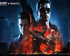 A Call of Duty: Mobile 7. évadának Terminator 2: Judgment Day-vel készült crossover-jéhez készült hivatalos promóciós grafika.